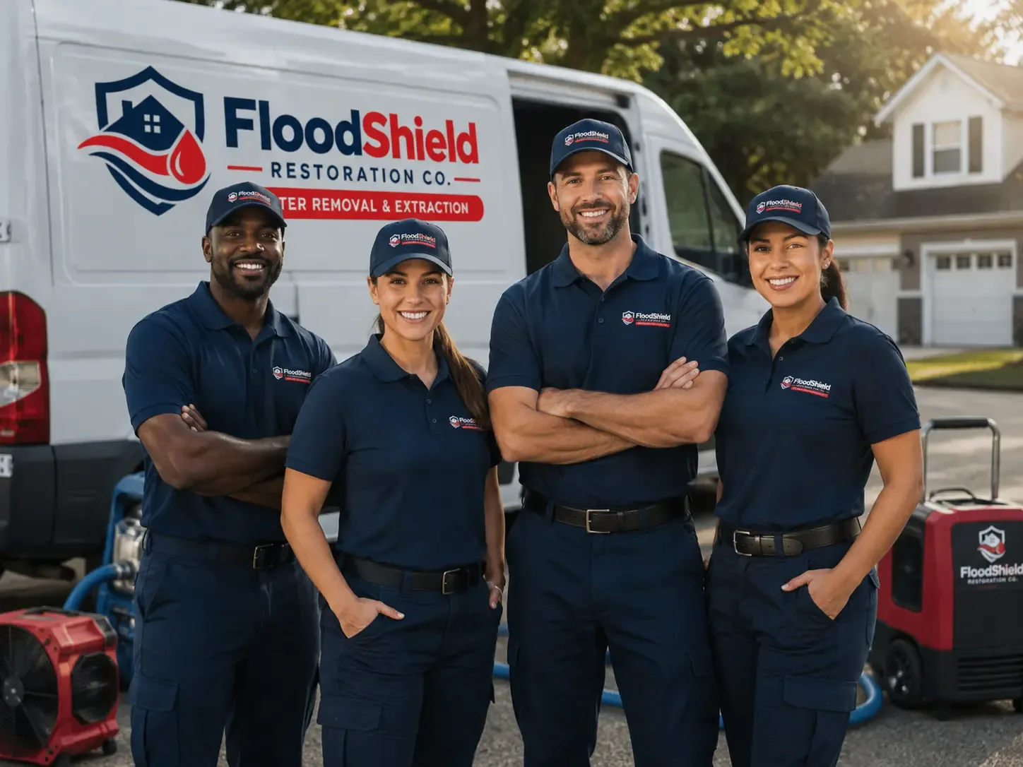 Flood Damage Restoration company in Souris, ND